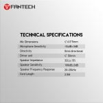 FANTECH HG15 CAPTAIN RGB USB Gaming Headset - 7.1 Surround Sound