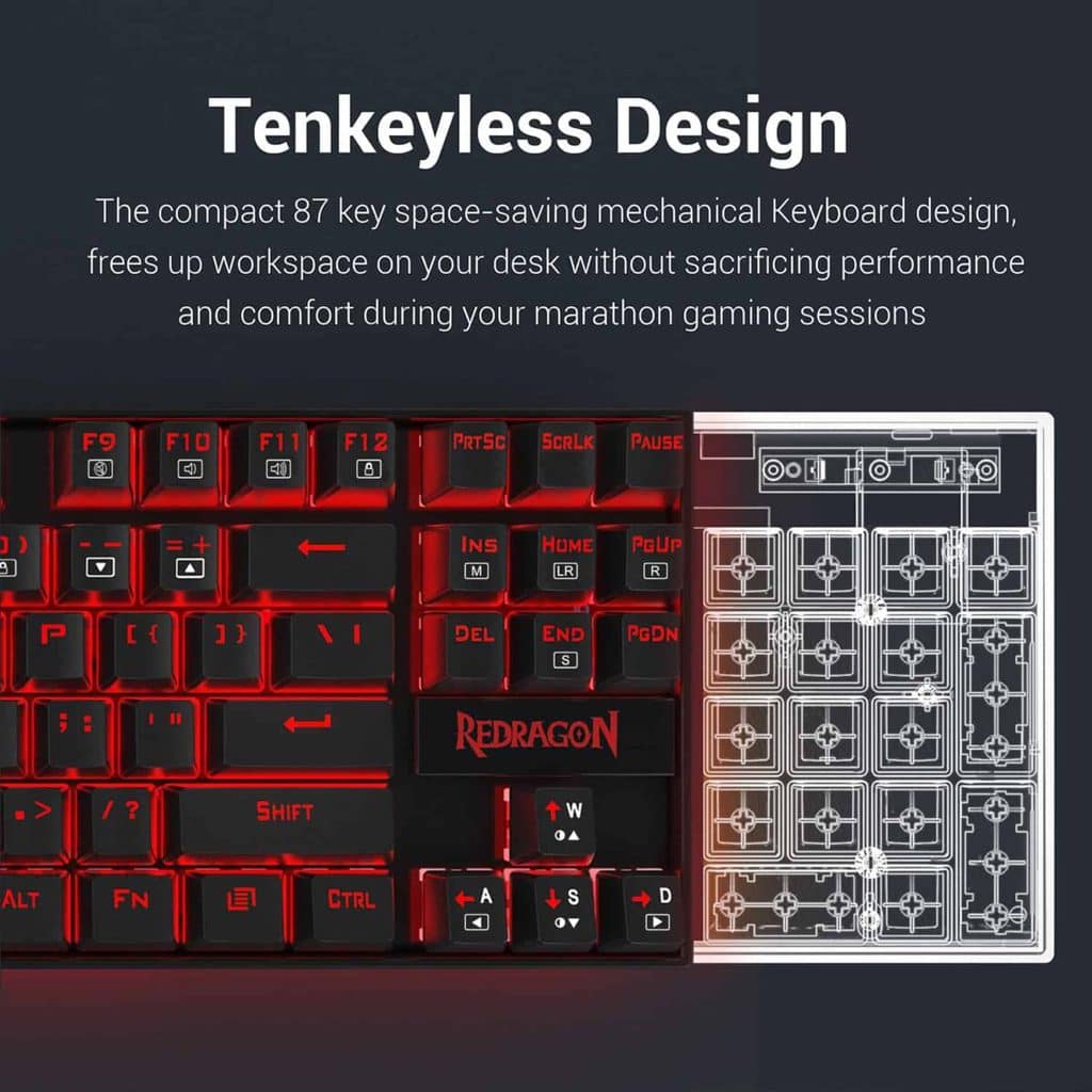 Redragon K552 Red Switch