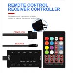 REDRAGON GC F007 RGB PC Case Fan 120mm (3 in 1 Kit)