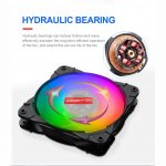 REDRAGON GC F007 RGB PC Case Fan 120mm (3 in 1 Kit)