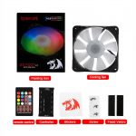 REDRAGON GC F007 RGB PC Case Fan 120mm (3 in 1 Kit)