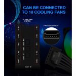 REDRAGON GC F007 RGB PC Case Fan 120mm (3 in 1 Kit)