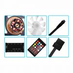 REDRAGON GC F007 RGB PC Case Fan 120mm (3 in 1 Kit)