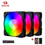 REDRAGON GC F007 RGB PC Case Fan 120mm (3 in 1 Kit)