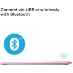 Wacom Intuos M Bluetooth Graphic Pen Tablet Berry Pink (CTL-6100WLP) - الصورة 4