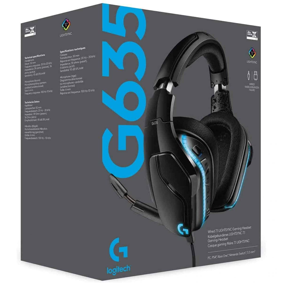 logitech g635 gaming headset