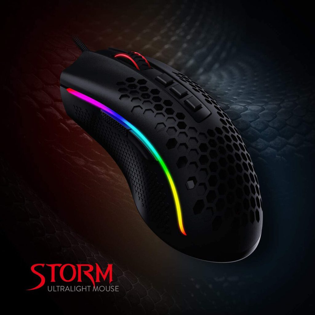 Redragon M808 Storm Gaming Mouse - 12,400 DPI (Black) - Image 17