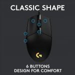 Logitech G203 LIGHTSYNC RGB Gaming Mouse - 8,000 DPI (Black) - Image 4