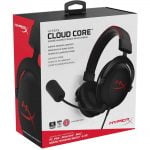 HyperX Cloud Core Gaming Headset - Durable Aluminum Frame - 53MM Drivers - Detachable Microphone - Noise Cancelation Microphone - الصورة 5
