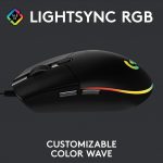 aLogitech G102 Light Sync RGB Gaming Mouse
