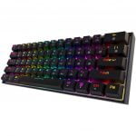 Dierya DK61 Pro Bluetooth 5.1 Mechanical Gaming Keyboard 60% Wireless/Wired - Gateron Optical Blue Switch