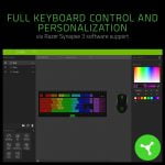 Razer Cynosa Chroma Gaming Keyboard - Spill-Resistant Design - Programmable Macro Functionality - Quiet & Cushioned - Image 5