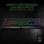 Razer Cynosa Chroma Gaming Keyboard - Spill-Resistant Design - Programmable Macro Functionality - Quiet & Cushioned - Image 3