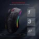 Redragon M808 Storm Gaming Mouse - 12,400 DPI (Black) - Image 11