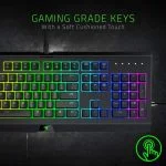 Razer Cynosa Chroma Gaming Keyboard - Spill-Resistant Design - Programmable Macro Functionality - Quiet & Cushioned - Image 4