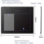 HUION HS64 OSU Drawing Tablet & Graphics Tablet