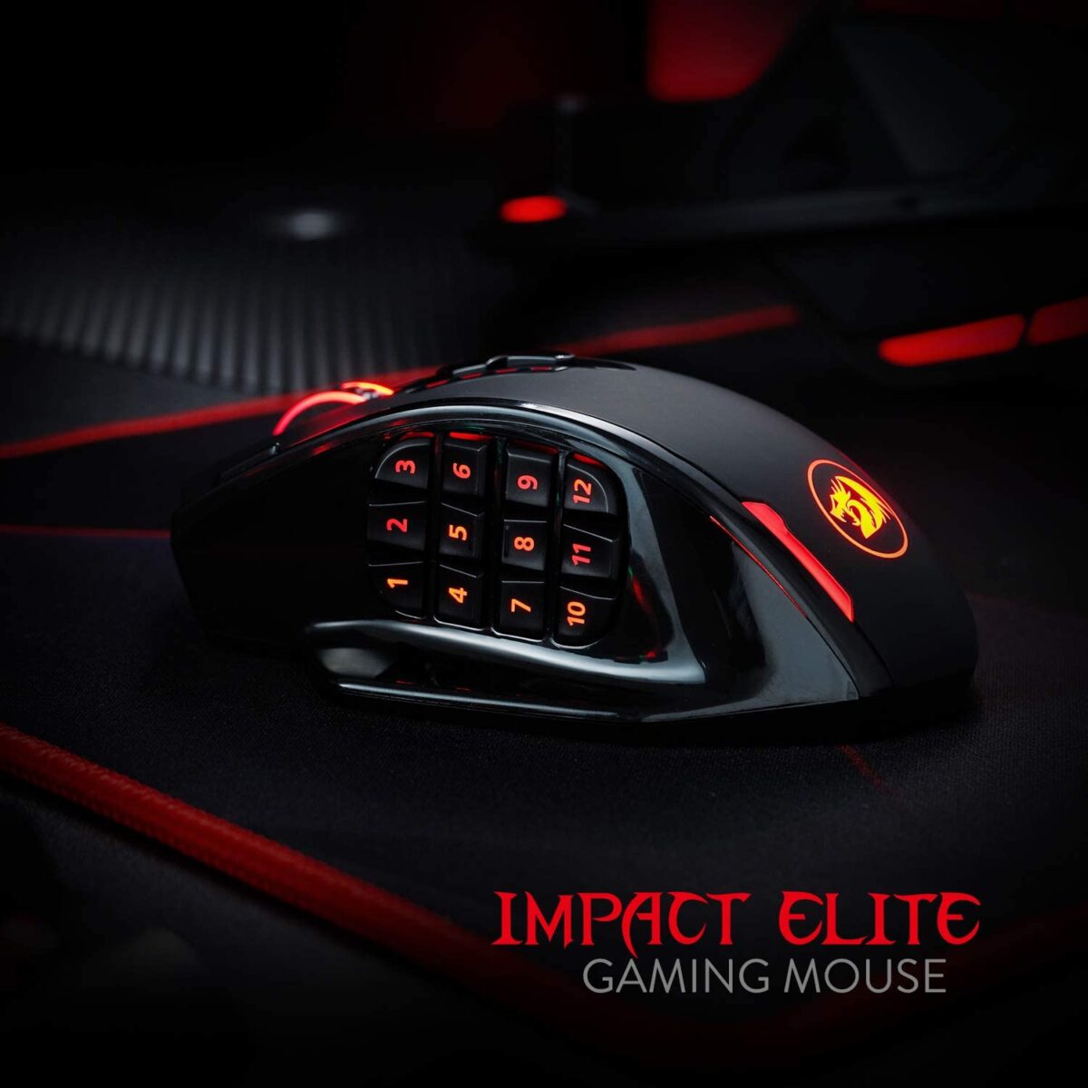 Redragon M913 Impact Elite Wireless Gaming Mouse - 16,000 DPI