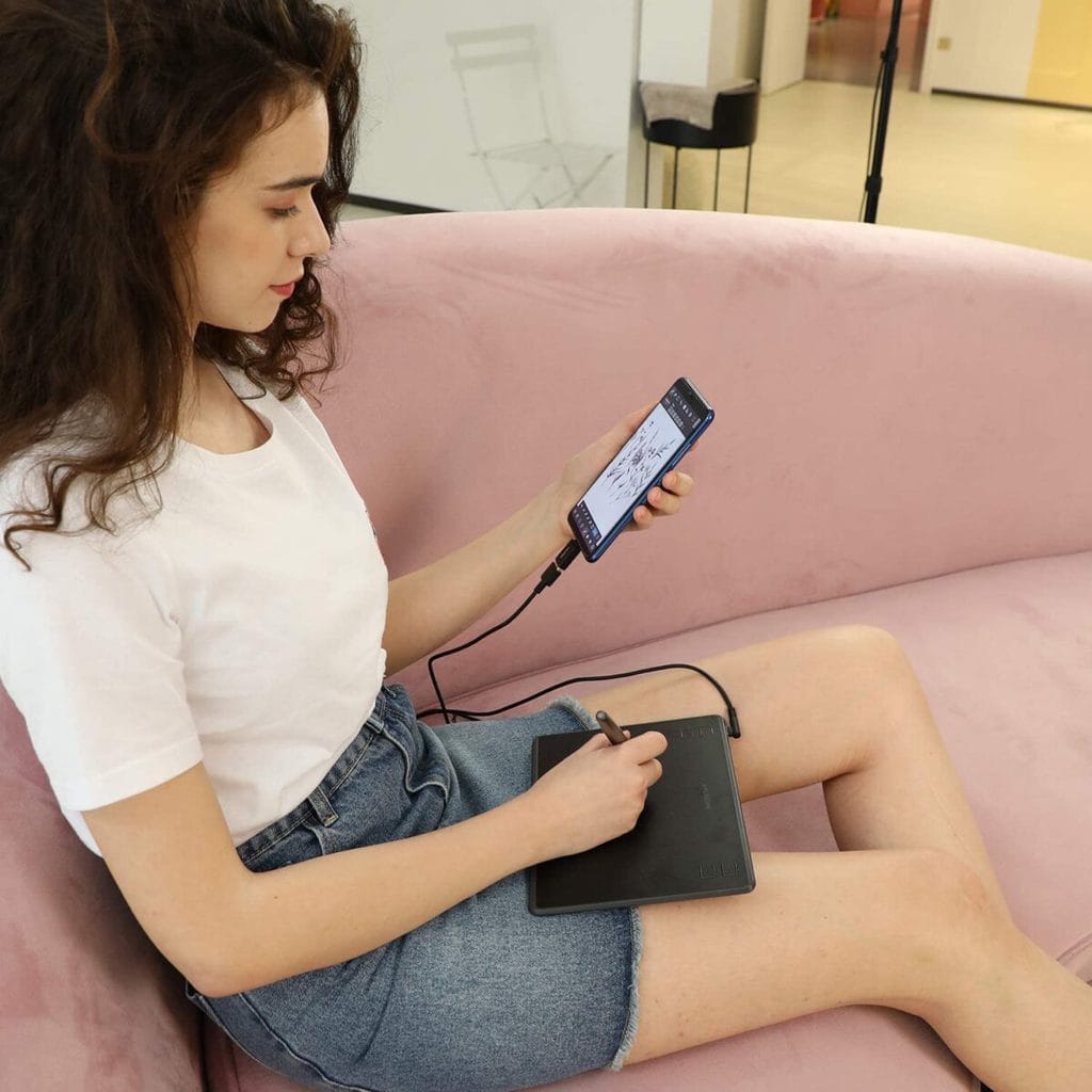 HUION HS64 OSU Drawing Tablet & Graphics Tablet