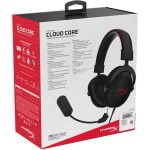 HyperX Cloud Core Gaming Headset - Durable Aluminum Frame - 53MM Drivers - Detachable Microphone - Noise Cancelation Microphone - الصورة 6