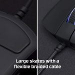 HyperX Pulsefire Raid RGB Gaming Mouse - Optical Sensor 16,000 DPI - 11 Programmable Buttons - Comfortable Side Grips - Software-Controlled Customization - الصورة 5