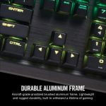 Corsair K95 RGB Platinum Mechanical Gaming Keyboard - Fastest Cherry MX Speed - USB Passthrough & Media Controls - Aluminum Finish - GunMetal - Image 2