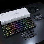 Dierya DK61 Pro Bluetooth 5.1 Mechanical Gaming Keyboard 60% Wireless/Wired - Gateron Optical Blue Switch - Image 3