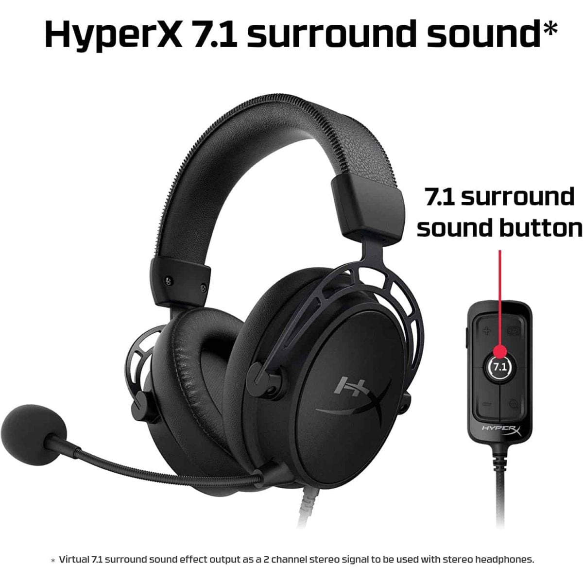 HyperX Cloud Alpha S Blackout Gaming Headset