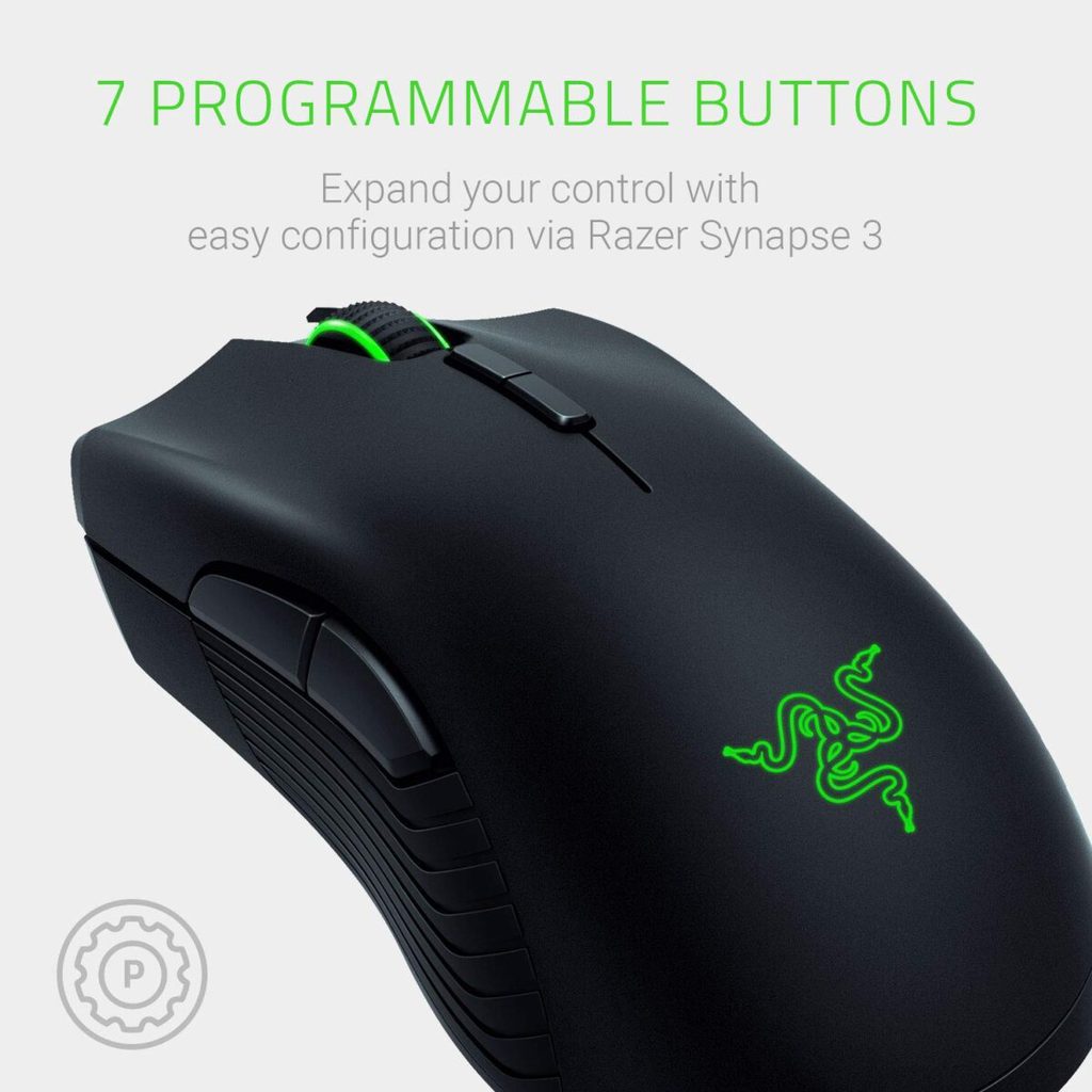 Razer Mamba Wireless Gaming Mouse - 16,000 DPI Optical Sensor - Image 2