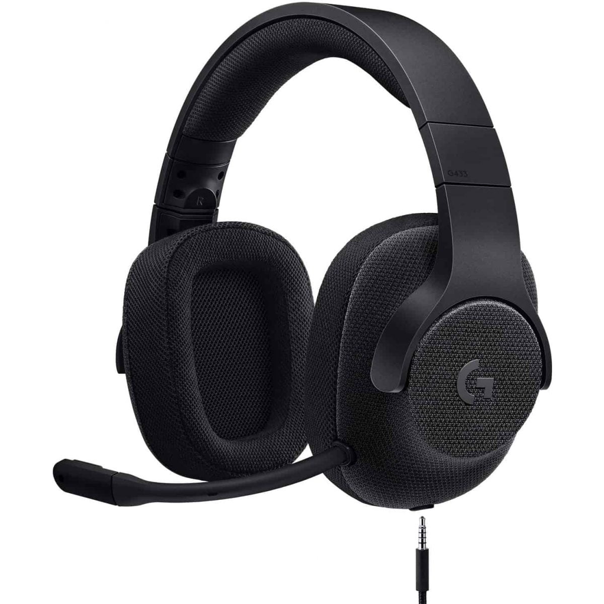 Logitech G433 Gaming Headset - DTS 7.1 Surround Sound (Black) - Image 1
