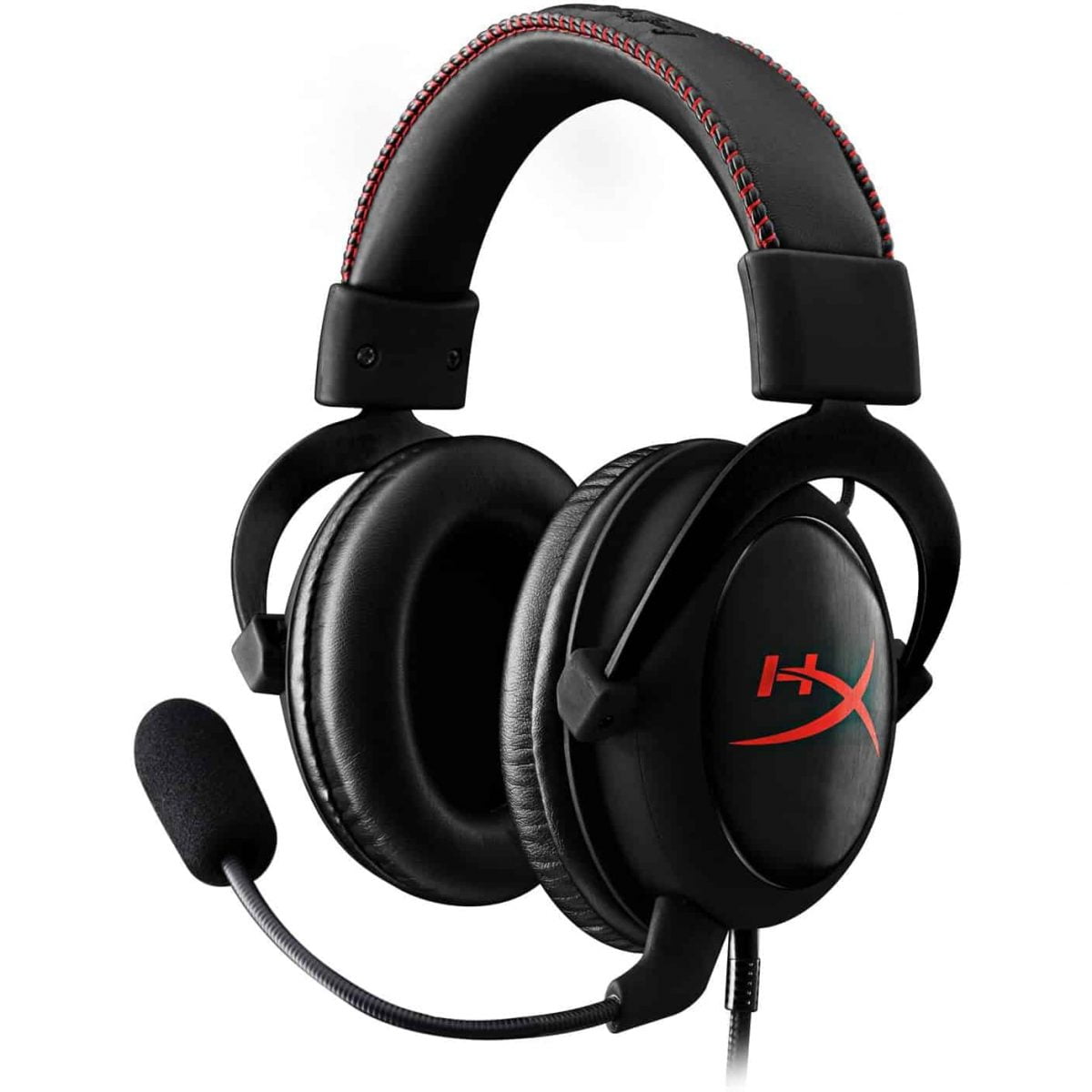 ⁦HyperX Cloud Core Gaming Headset - Durable Aluminum Frame - 53MM Drivers - Detachable Microphone - Noise Cancelation Microphone⁩ - الصورة ⁦1⁩