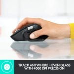 Logitech MX Master 3 Advanced Wireless Mouse (Graphite) - الصورة 4