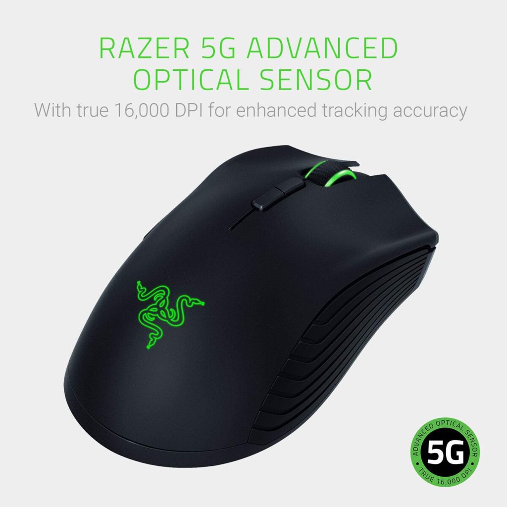 Razer Mamba Wireless Gaming Mouse - 16,000 DPI Optical Sensor - Image 6