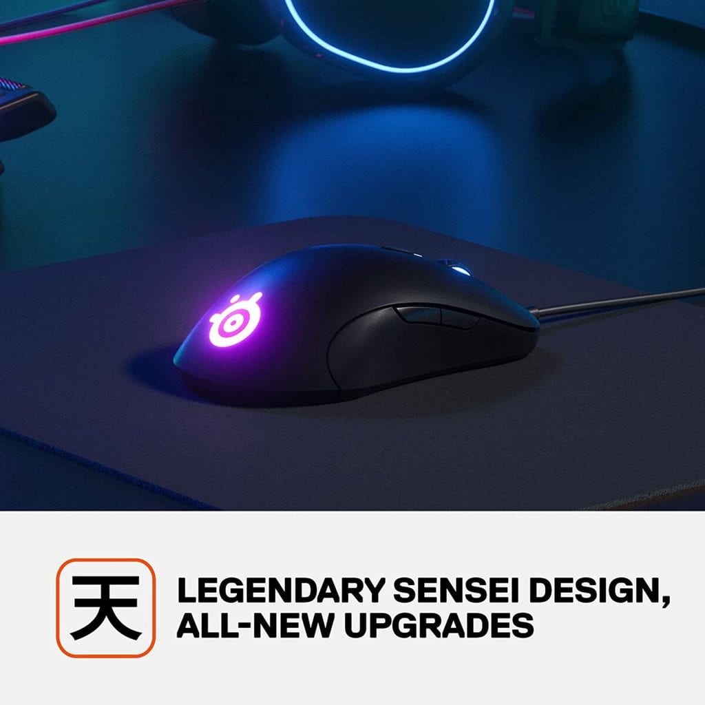 SteelSeries Sensei Ten Gaming Mouse - 18,000 CPI TrueMove Pro Optical Sensor - Image 4