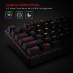 Redragon K582 RGB SURARA Mechanical Gaming Keyboard - Red Switches Linear and Quiet - الصورة 13