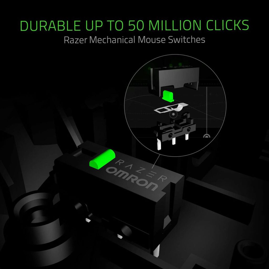 Razer Naga Trinity MOBA / MMO Gaming Mouse - 16,000 DPI 5G Optical Sensor - Image 5