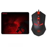 Redragon M601-BA Gaming Mouse and Mouse Pad Combo - 6 Button Mouse, 3200 DPI - Large Mouse Pad P016