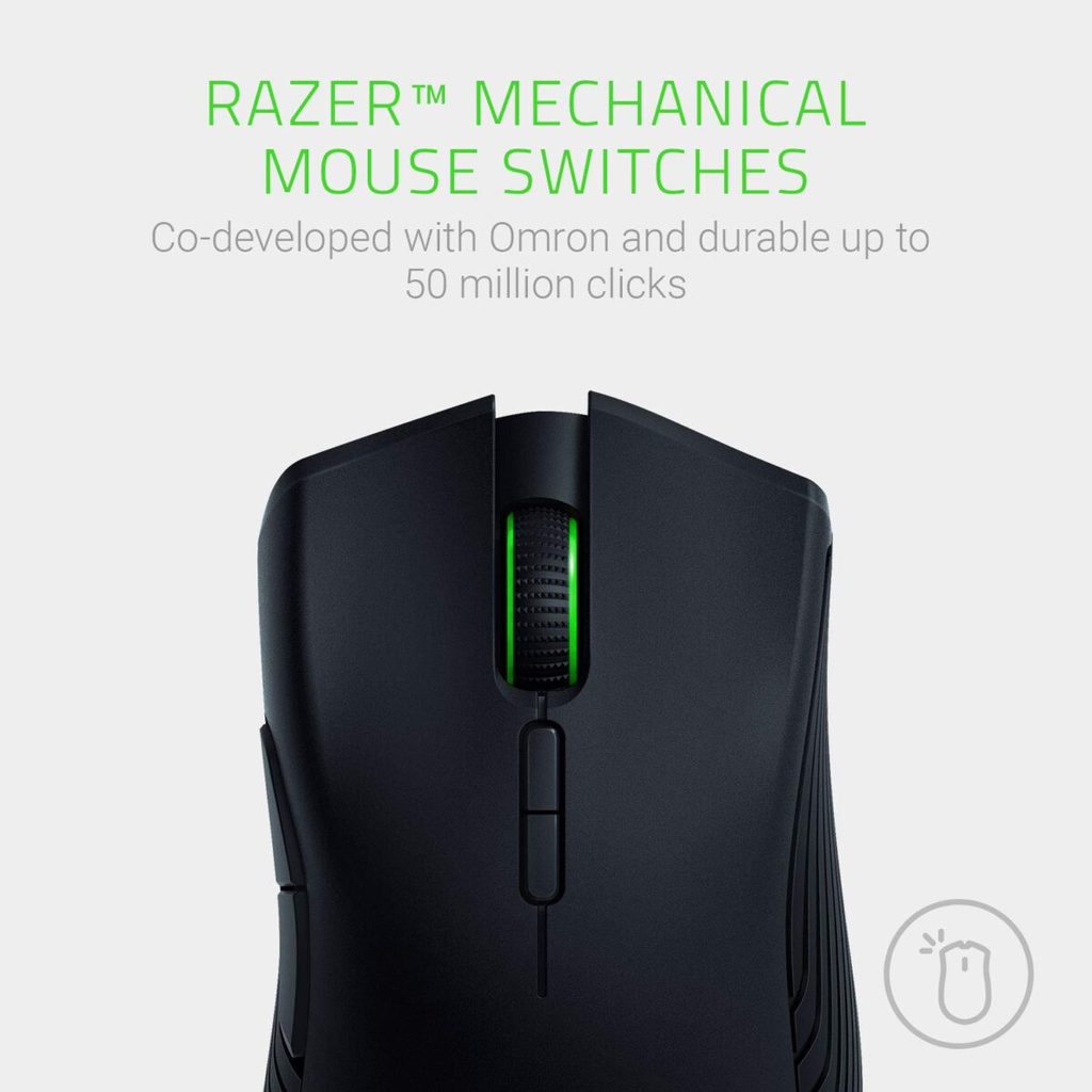 Razer Mamba Wireless Gaming Mouse - 16,000 DPI Optical Sensor - Image 4