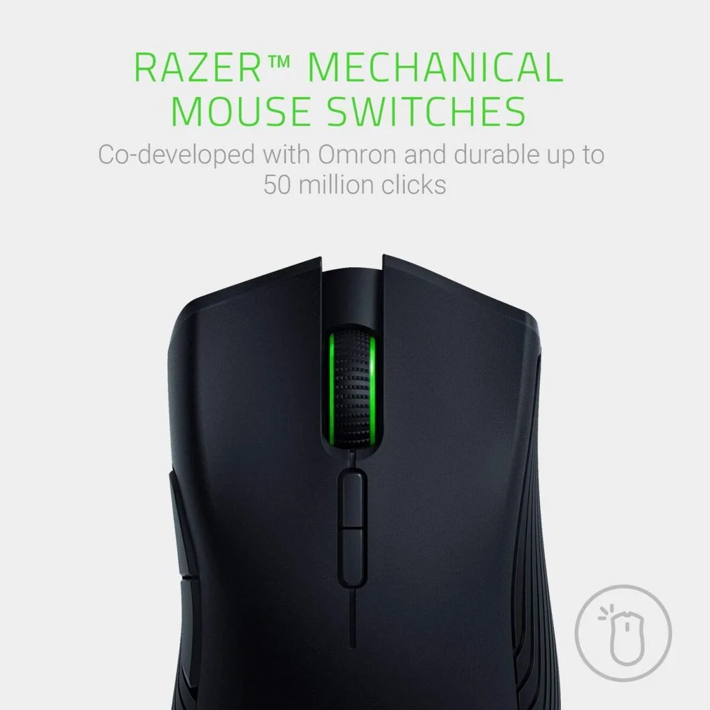 Razer Mamba Wireless Gaming Mouse - 16,000 DPI Optical Sensor - Image 4