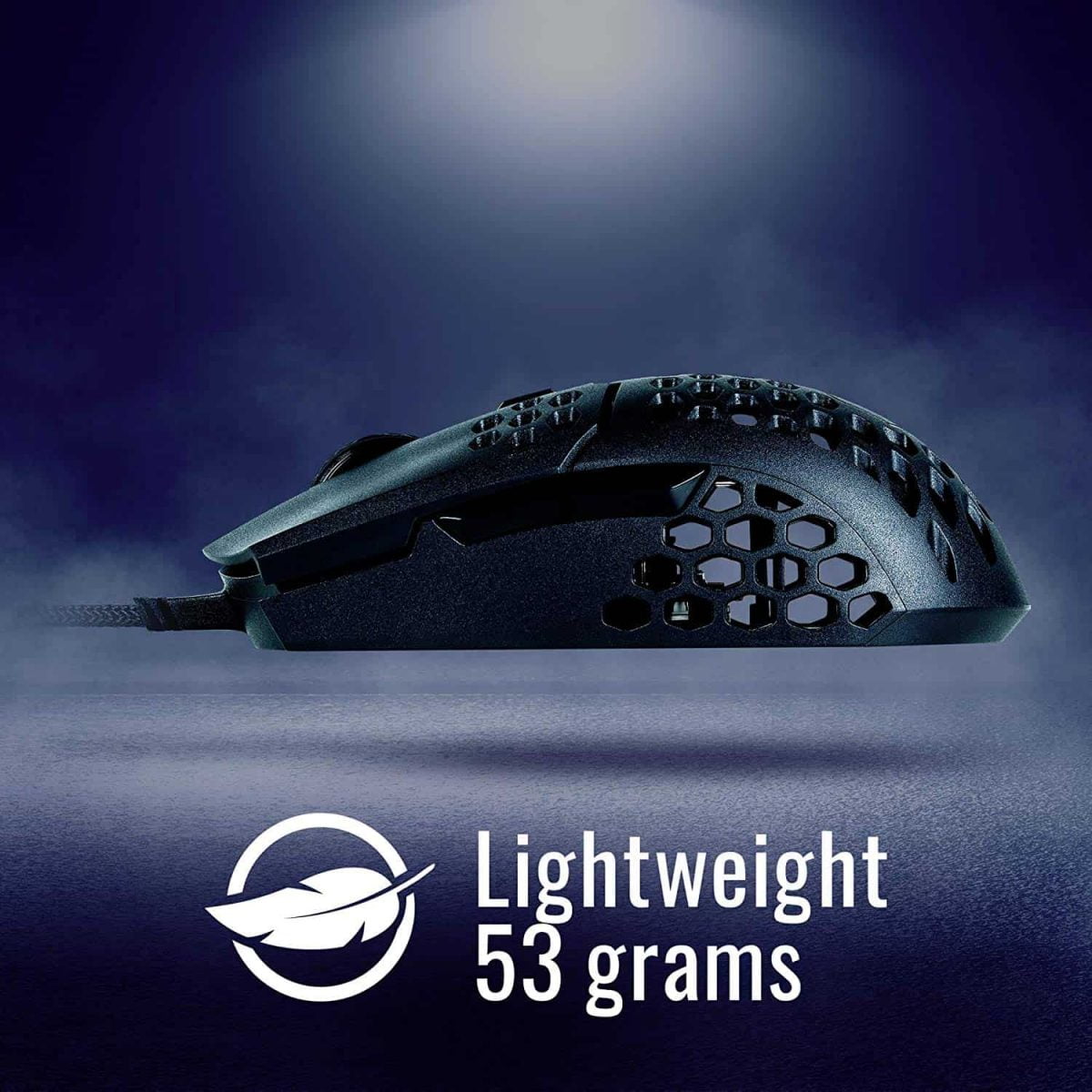 Cooler Master MM710 Gaming Mouse - 16,000 DPI Optical Sensor (Matte Black) - Image 7