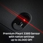 HyperX Pulsefire Raid RGB Gaming Mouse - Optical Sensor 16,000 DPI - 11 Programmable Buttons - Comfortable Side Grips - Software-Controlled Customization - الصورة 3