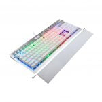 Redragon K550 RGB Yama Gaming Mechanical Keyboard - Purple Switches - Multimadia & Macro Recording Keys - Wrist Rest - Volume Control (White) - Image 8