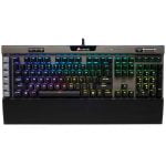 Corsair K95 RGB Platinum Mechanical Gaming Keyboard - Fastest Cherry MX Speed - USB Passthrough & Media Controls - Aluminum Finish - GunMetal