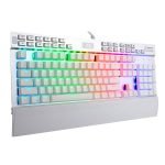 Redragon K550 RGB Yama Gaming Mechanical Keyboard - Purple Switches - Multimadia & Macro Recording Keys - Wrist Rest - Volume Control (White) - Image 7