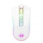 Redragon M711 Cobra RGB Gaming Mouse Optical Sensor 12,400 DPI (White)