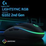 Logitech G102 Light Sync RGB Gaming Mouse - 8,000 DPI (Black) - Image 4