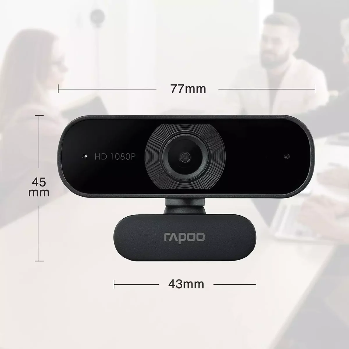 Rapoo C260 Webcam 1080P - Built-in Microphone