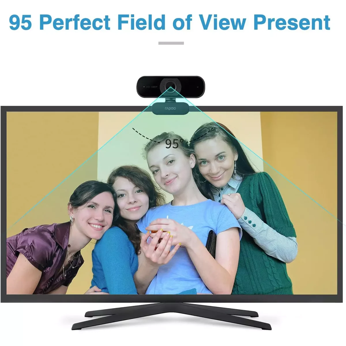 Rapoo C260 Webcam 1080P - Built-in Microphone