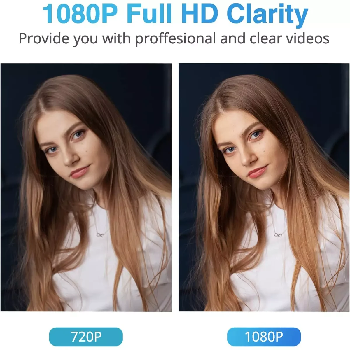 Rapoo C260 Webcam 1080P - Built-in Microphone