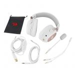 Redragon H510 Zeus 2 Gaming Headset – 7.1 Surround Sound (White) - الصورة 2