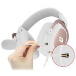 Redragon H510 Zeus 2 Gaming Headset – 7.1 Surround Sound (White) - الصورة 4